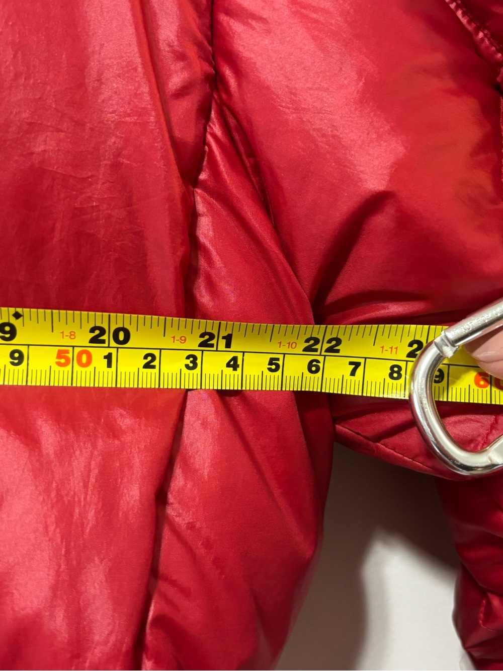 Marmot Women’s Red Hooded Down Puffer Jacket Size Large | Lightweight Winter - Picture 6 of 10